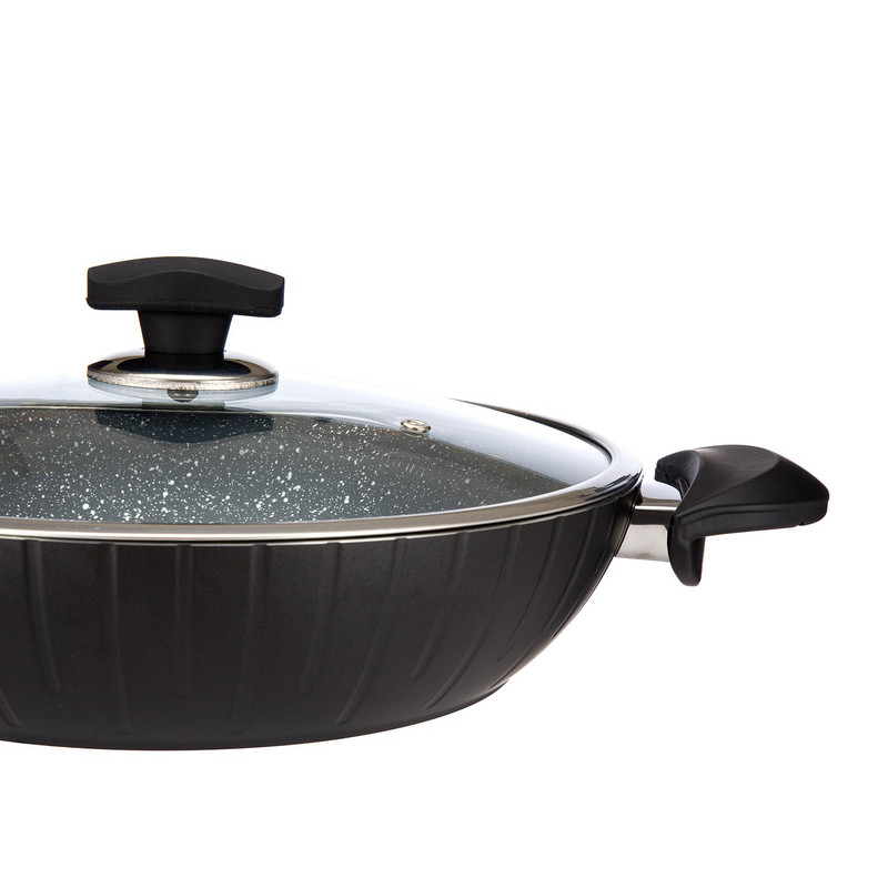 تابه دو دسته فورج عروس مدل دلوین سایز 28