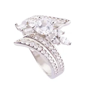 انگشتر نقره زنانه مدل AVN_R096 