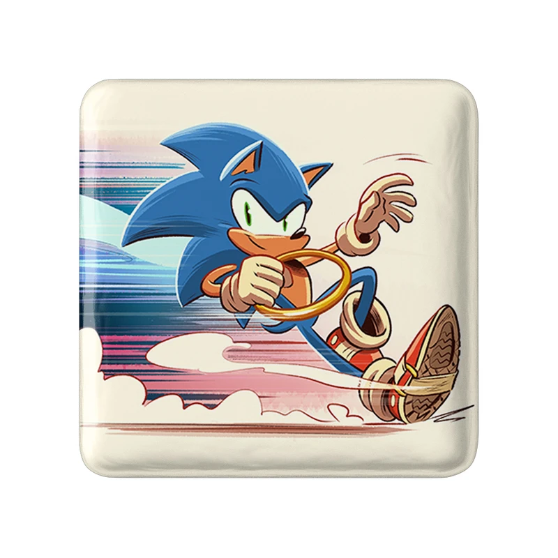 مگنت خندالو طرح سونیک (Sonic) مدل مربعی کد 37029