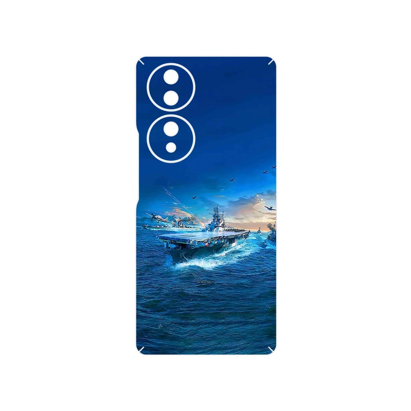 برچسب پوششی ماهوت مدل Warship مناسب برای گوشی موبایل آنر 70