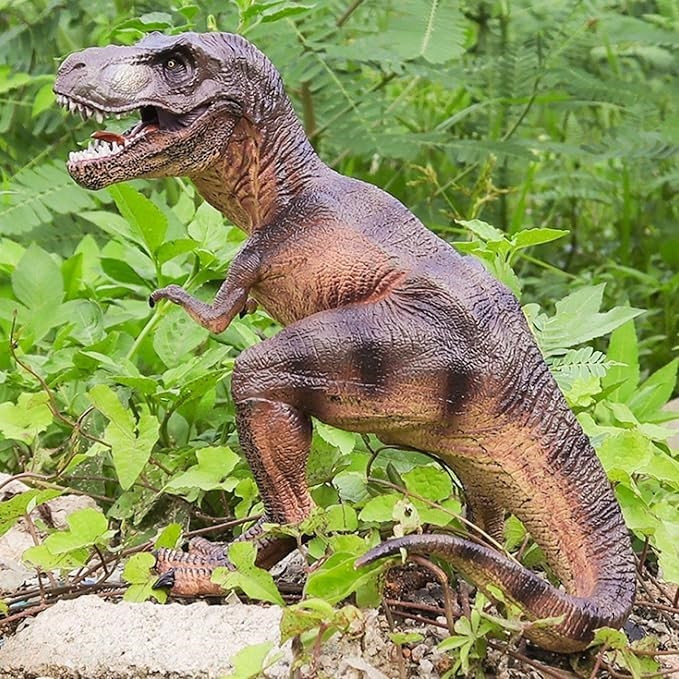 اکشن فیگور مدل فک متحرک طرح Tyrannosaurus Rex کد J72 ارتفاع 17 سانتی‌متر