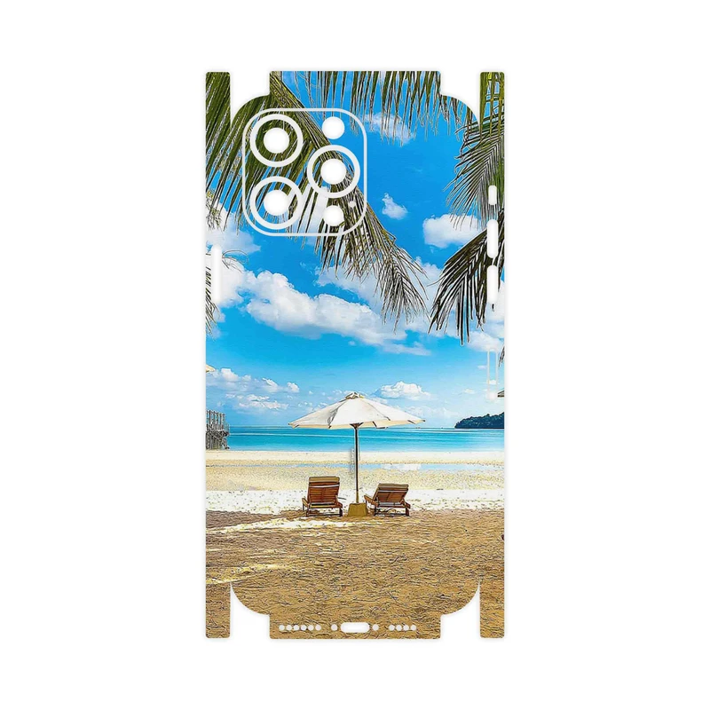 برچسب پوششی ماهوت مدل Beach-FullSkin مناسب برای گوشی موبایل اپل iPhone 14 Pro Max