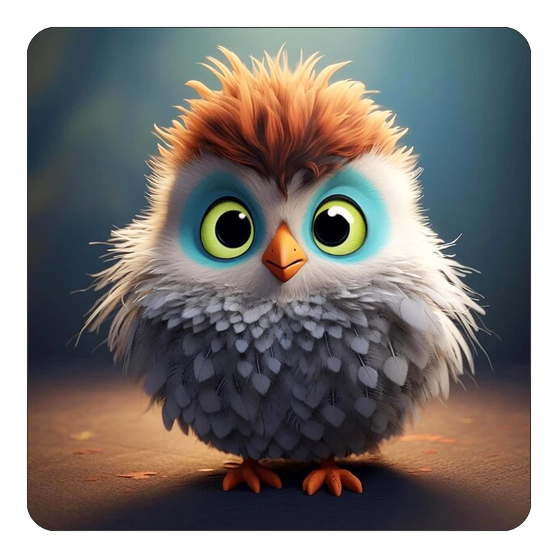 مگنت کاکتی طرح حیوانات کارتونی مدل mp28149