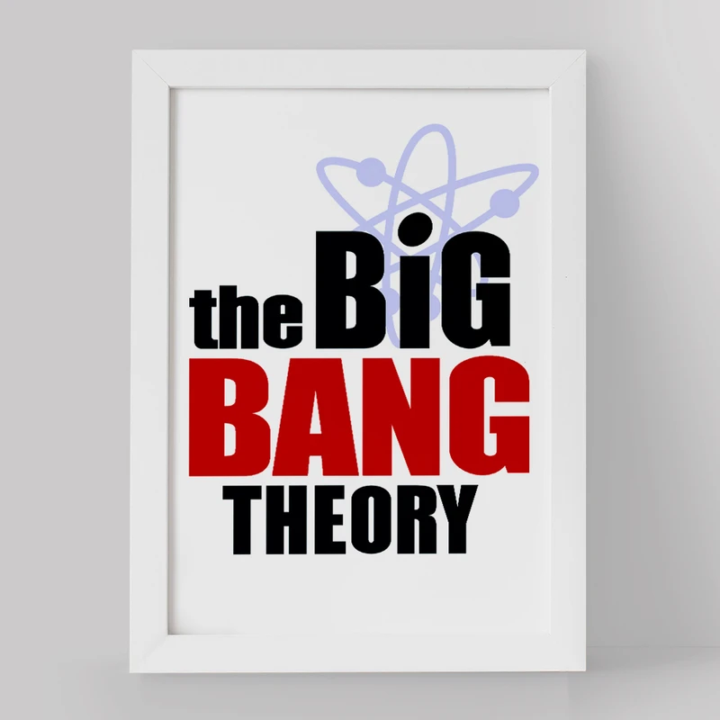 تابلو خندالو مدل سریال تئوری بیگ بنگ The Big Bang Theory کد 13303