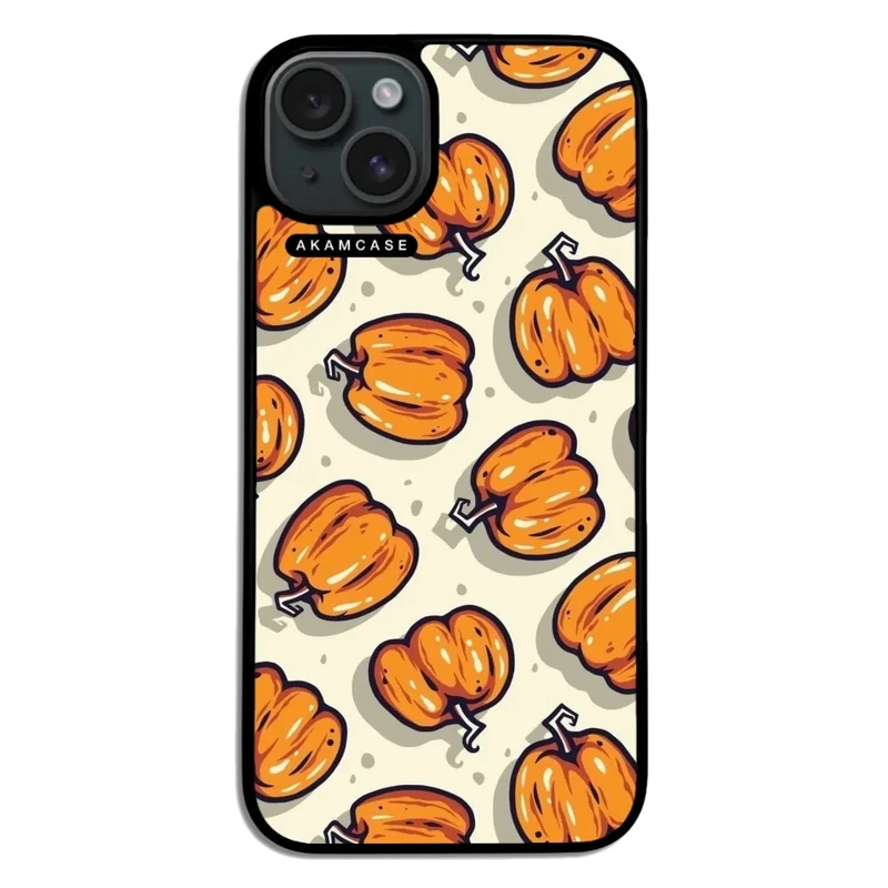 کاور آکام مدل AMC-WA15PLUS-PUMPKIN-11 مناسب برای گوشی موبایل اپل iPhone 15 Plus