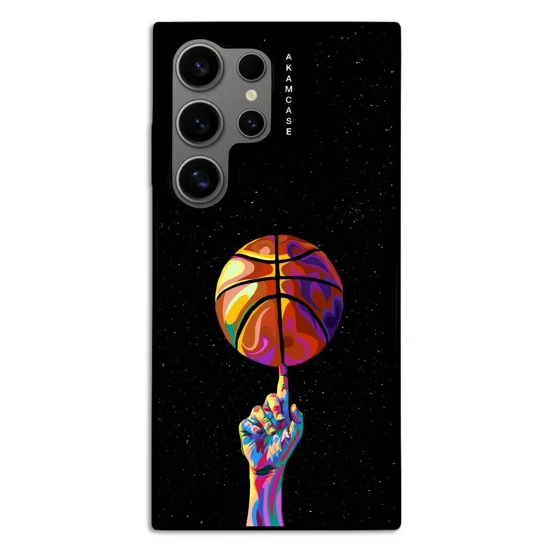 کاور آکام مدل AMC-WSGS24U-BASKETBALL4 مناسب برای گوشی موبایل سامسونگ Galaxy S24 Ultra