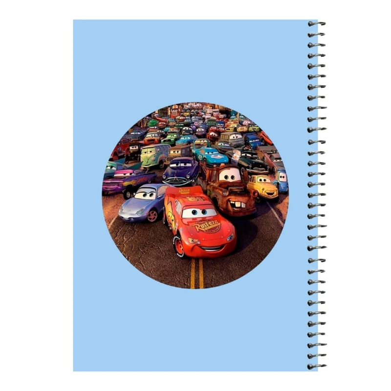 دفتر مشق 80 برگ اس جی مدل ماشین ها کد1   