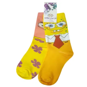 جوراب تن پوش هنگامه مدل باب اسفنجی و پاتریک T01