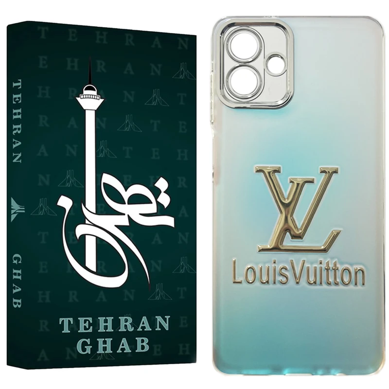 کاور تهران قاب مدل LUX طرح LV مناسب برای گوشی موبایل سامسونگ Galaxy A06 