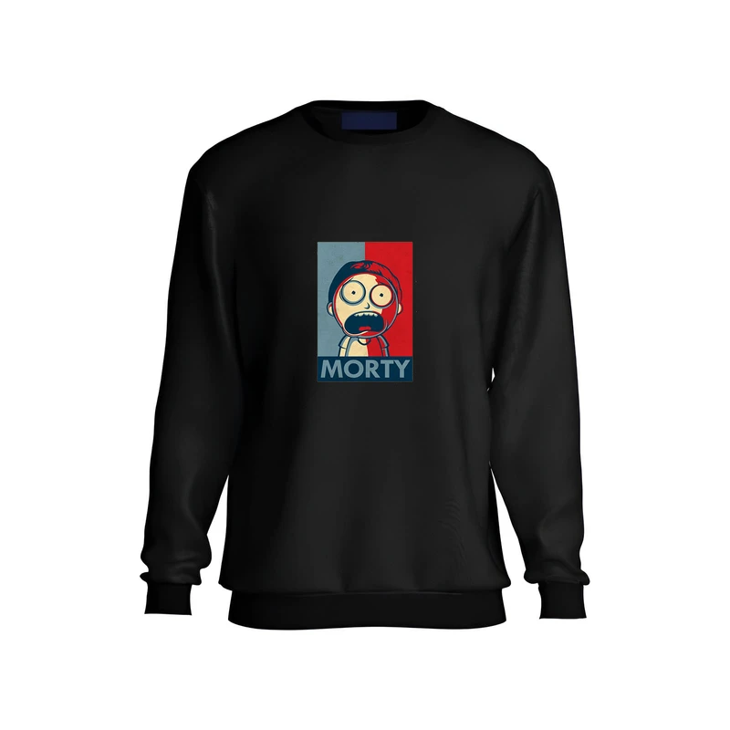 سویشرت مردانه مدل دورس مورتی کد 32