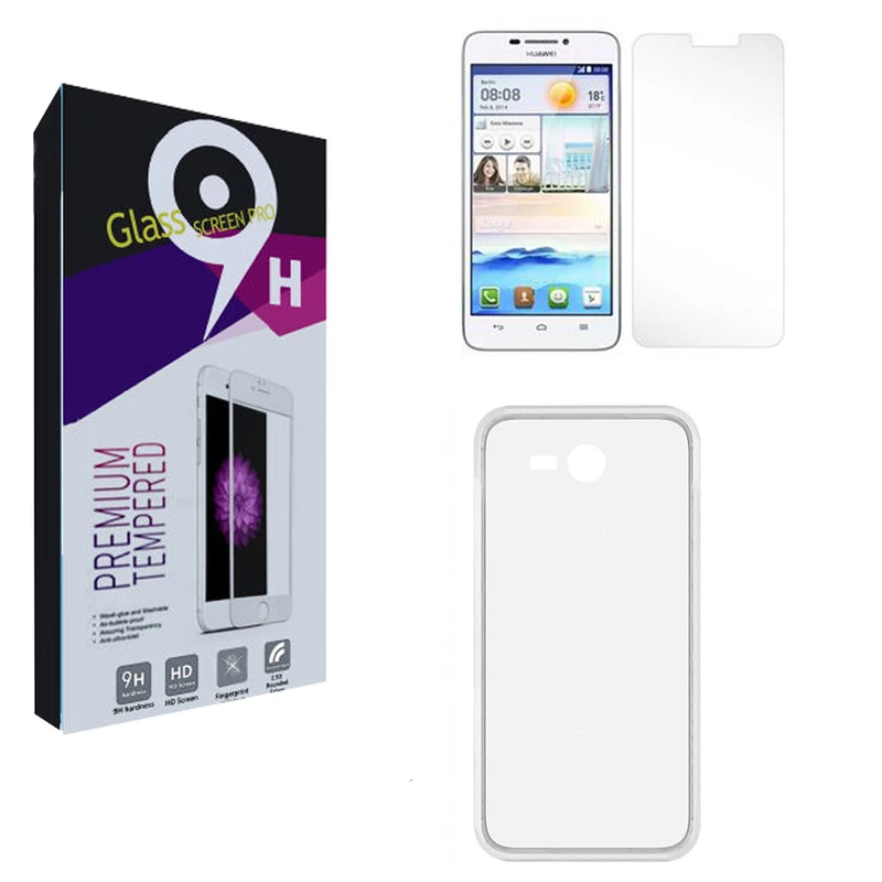 کاور مدل BM-9H.TM مناسب برای گوشی موبایل هوآوی Ascend Y511 به همراه محافظ صفحه نمایش