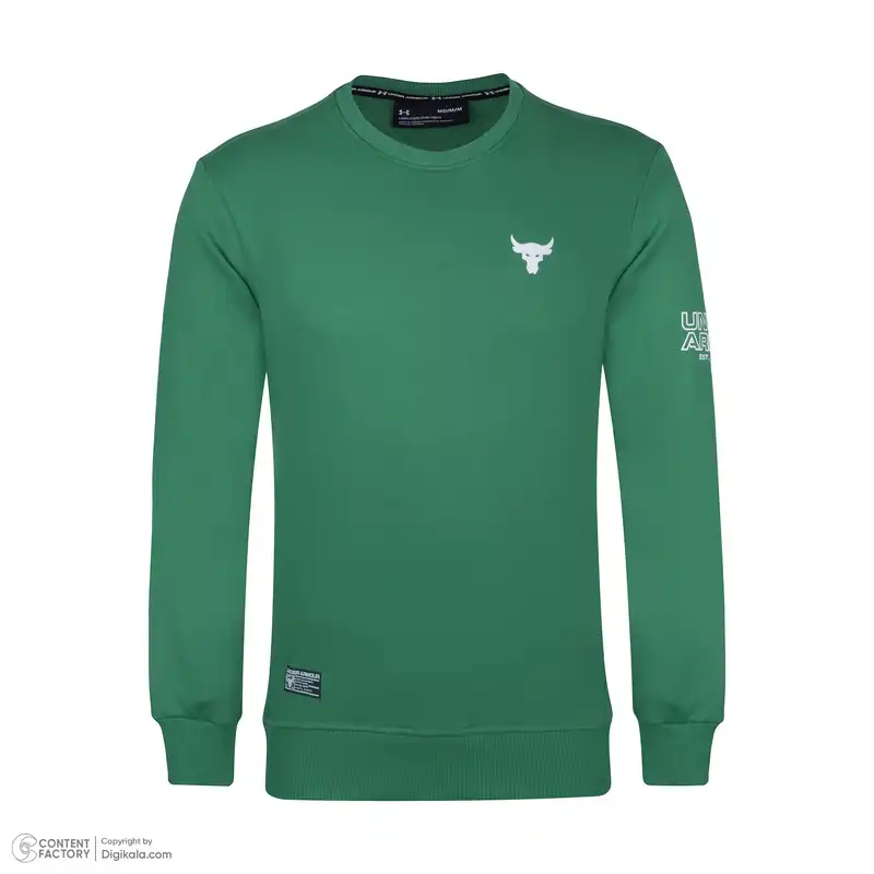 سویشرت ورزشی مردانه آندر آرمور مدل EC3717-008ROCKGRN