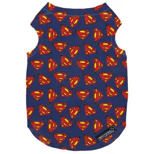 لباس سگ و گربه 27 طرح SuperMan Patterns کد MH545 سایز M
