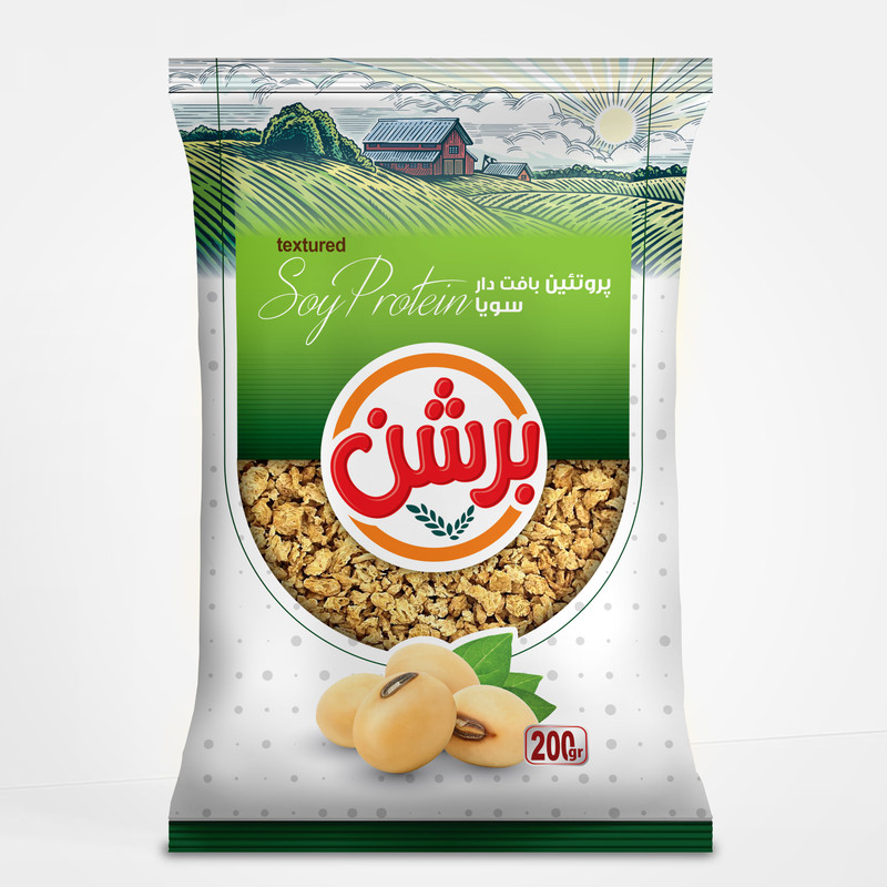 سویا برشن - 200 گرم  بسته 5 عددی