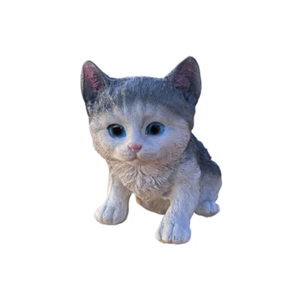 مجسمه مدل گربه نشسته کد m01