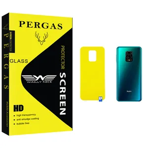 Waily Nice Pergas Glass Back Protector For Xiaomi شیائومی Redmi Note 9s