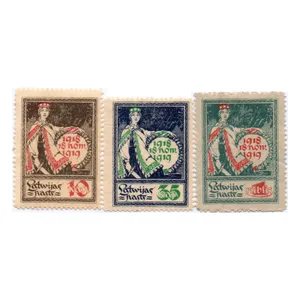 تمبر یادگاری مدل خارجی مجموعه 3 عددی