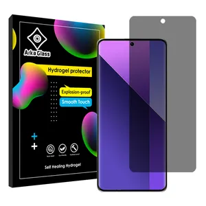 Arka Glass Tough model Privacy screen protector suitable for Xiaomi Redmi Note 13 Pro Plus Mobile phone