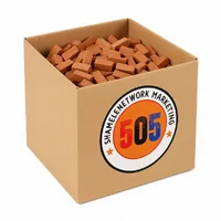 ساختنی 400 تکه 505 مدل آجر مینیاتوری خانه سازی و ماکت سازی کد Bx-s400