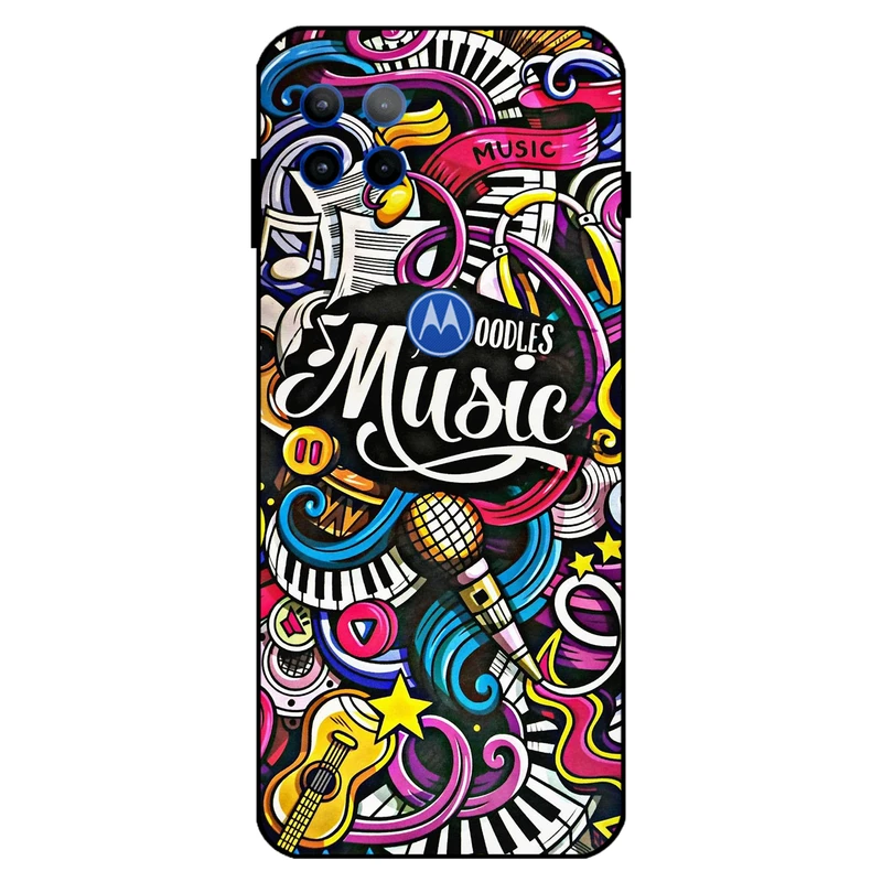 کاور مگافون طرح موزیک مدل 8241 مناسب برای گوشی موبایل موتورولا Moto G 5G 