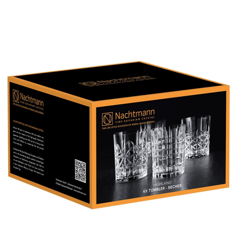 لیوان ناخمن مدل Highland Tumbler بسته 4 عددی
