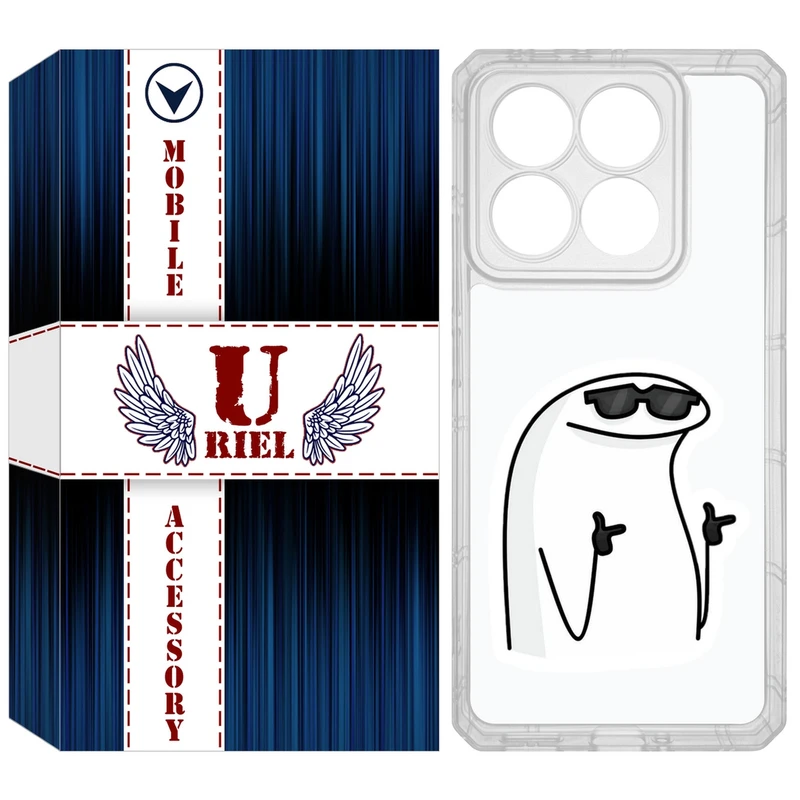 کاور یوریل مدل Clear کد 78 طرح آفکورس مناسب برای گوشی موبایل شیائومی 14T / 14T Pro