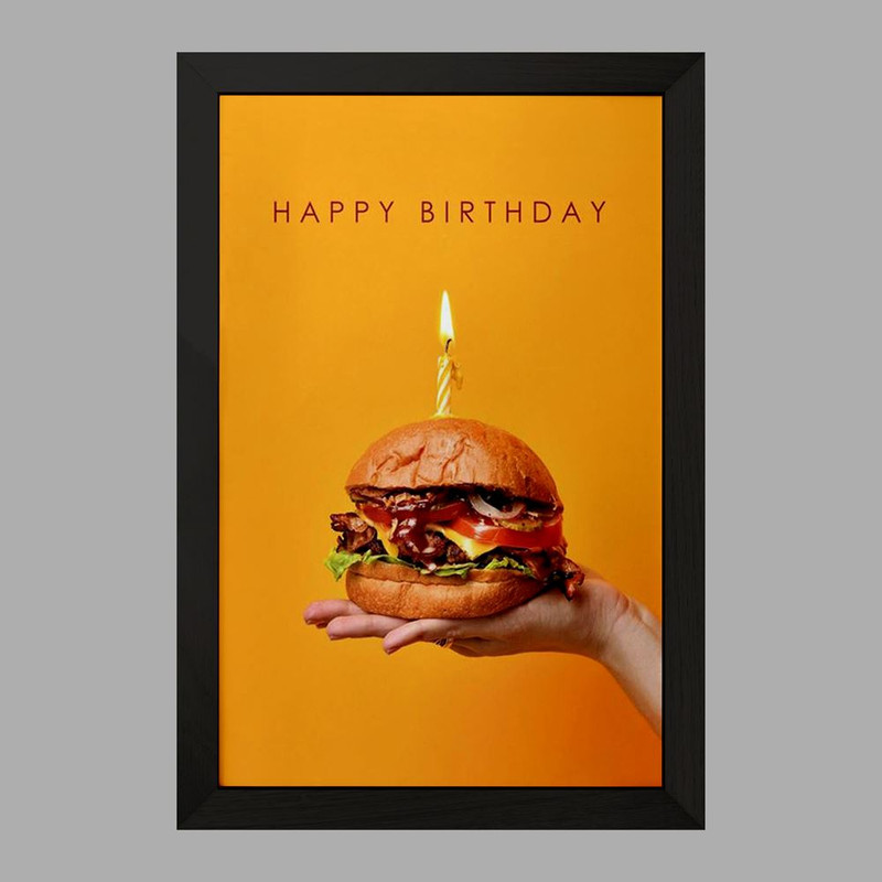 تابلو خندالو مدل فست فود کد 31048 تابلو خندالو مدل فست فود کد 31048