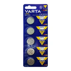 باتری سکه ای وارتا مدل CR2032 بسته پنج عددی