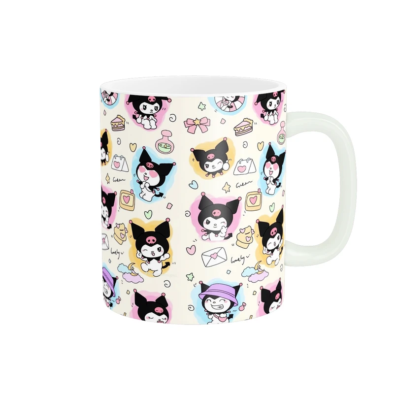 ماگ پادآفرین مدل کارتون کرومی و مای ملودی Kuromi کد PM2994