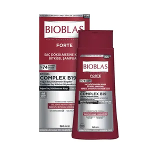 شامپو مو بیوبلاس مدل Forte Complex B19 حجم 360 میلی لیتر