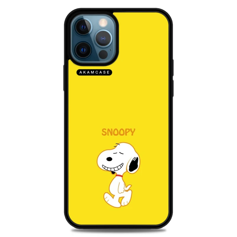 کاور آکام مدل AMC-WA12PROMAX-SNOOPY-46 مناسب برای گوشی موبایل اپل iPhone 12 Pro Max