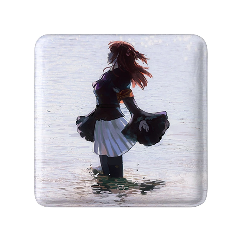 مگنت خندالو طرح بازی اومینکو (Umineko) مدل مربعی کد 34594