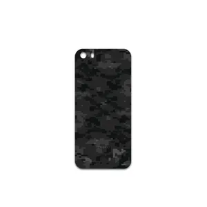 MAHOOT Night-Army-Pixel Cover Sticker for apple iPhone SE