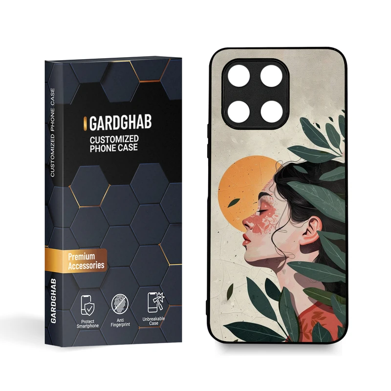 کاور گارد قاب مدل دخترانه مناسب برای گوشی موبایل آنر X6A