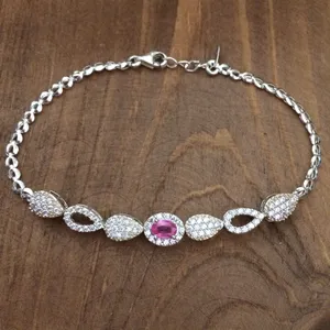 دستبند نقره زنانه  کد 3038