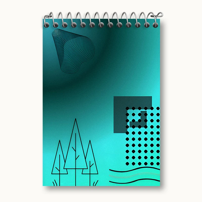 دفتر یادداشت 50 برگ خندالو طرح فانتزی کد N5773