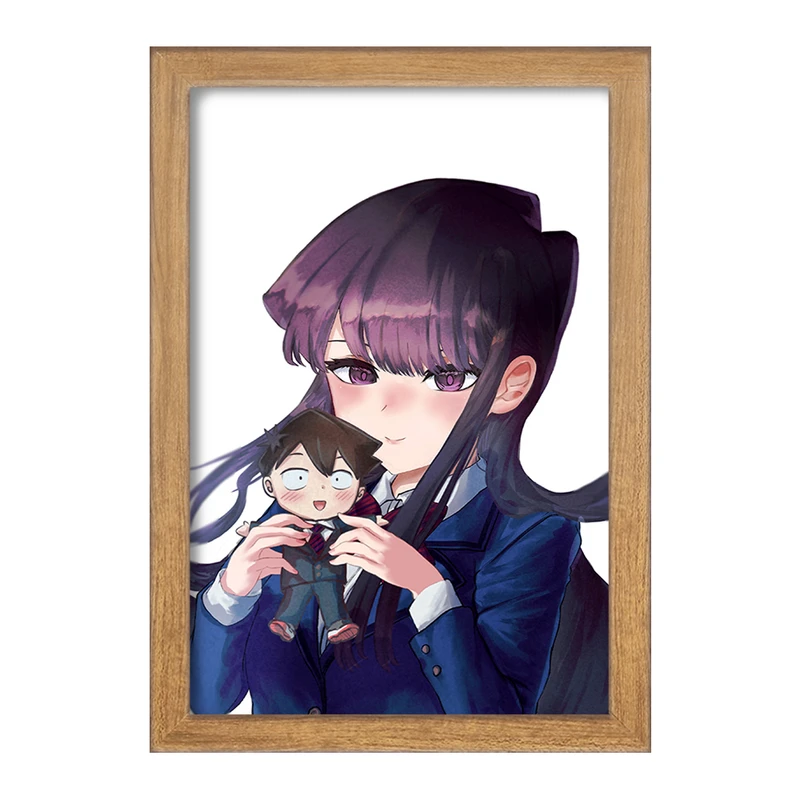 تابلو خندالو مدل انیمه کومی سان  کد 16065