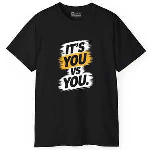 تی شرت آستین کوتاه مردانه پاد آفرین مدل اسپرت طرح متن دار کد 01050