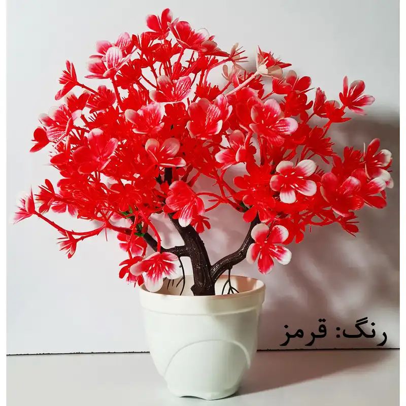 گلدان به همراه درختچه مصنوعی مدل K102