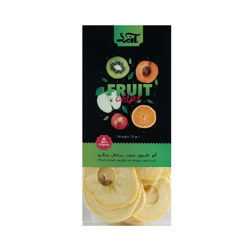 چیپس سیب ترش صادراتی آنید - 75 گرم بسته 4 عددی