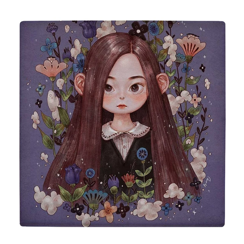 زیر لیوانی  مدل دختر فانتزی کد    6421727_5971