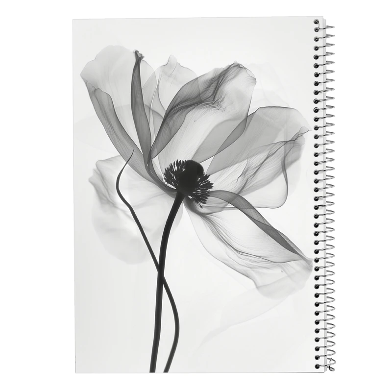 دفتر ژورنال نویسی 50 برگ مدوپد مدل نقطه ای طرح گل کد DF13931