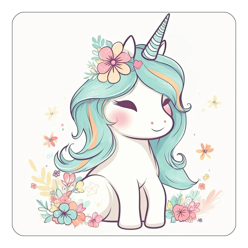 مگنت کاکتی طرح اسب تک شاخ و یونیکورن مدل mp30957