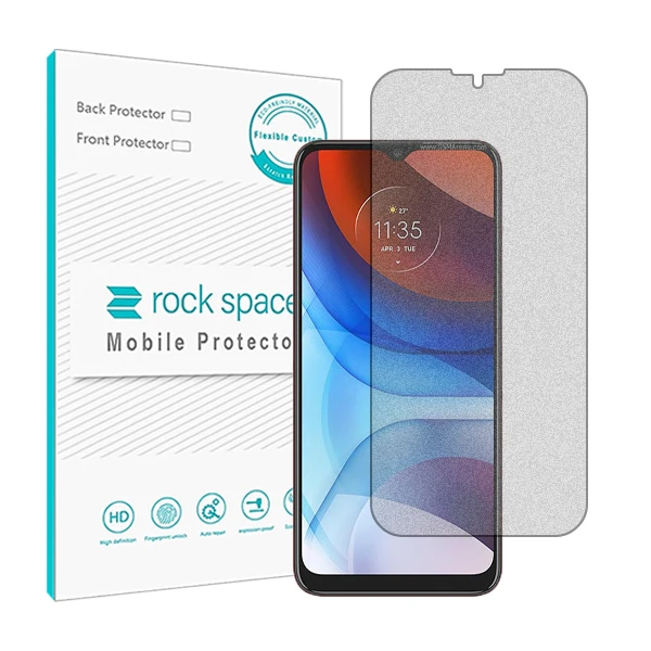 محافظ صفحه نمایش مات راک اسپیس مدل HyMTT مناسب برای گوشی موبایل موتورولا Moto E71 Power
