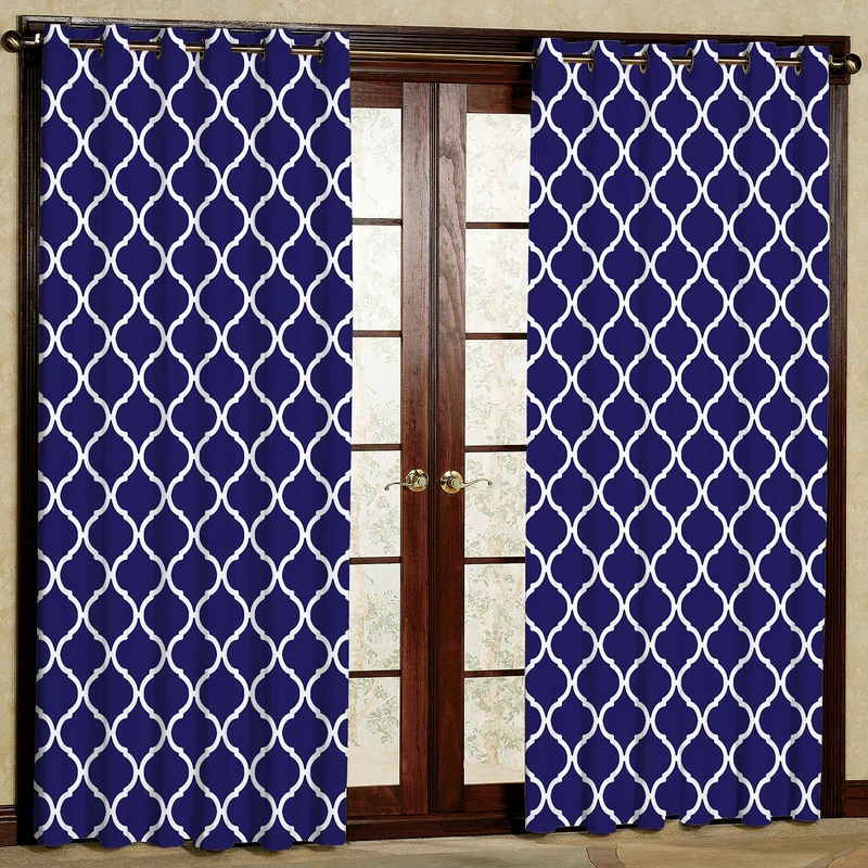 پرده مدل مخمل پانچی کد 4394a سایز 200x140 سانتی متر