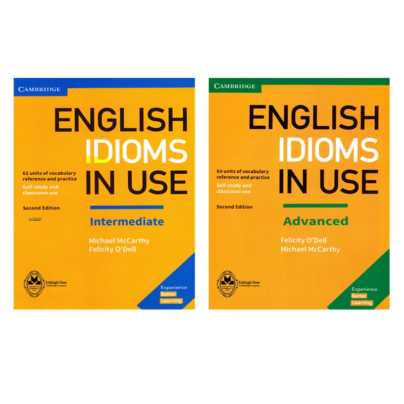 کتاب English Idioms In Use اثر Michael McCarthy And Felicity O`dell انتشارات اشتیاق نور دو جلدی