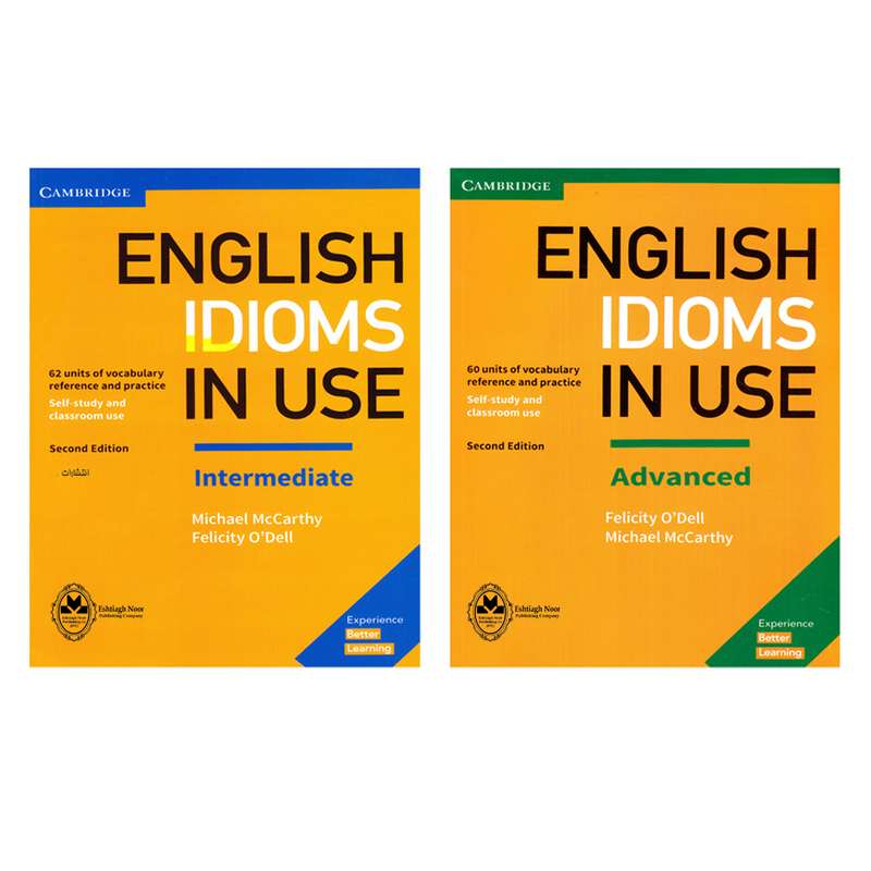 کتاب English Idioms In Use اثر Michael McCarthy And Felicity O`dell انتشارات اشتیاق نور دو جلدی کتاب English Idioms In Use اثر Michael McCarthy And Felicity O`dell انتشارات اشتیاق نور دو جلدی