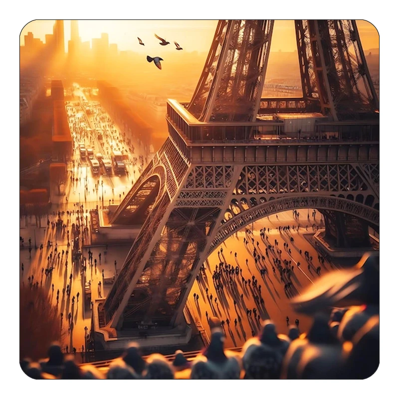 مگنت کاکتی طرح پاریس Paris مدل mp57753