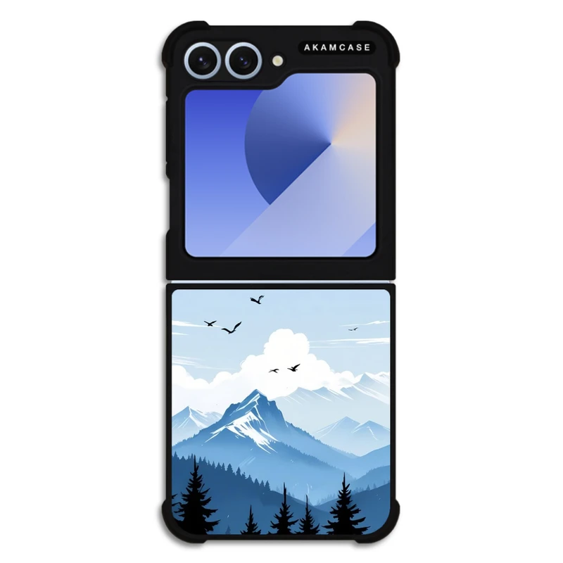 کاور آکام مدل AMC-WSGZFLIP6-MOUNTAINS-7 مناسب برای گوشی موبایل سامسونگ Galaxy Z Flip 6