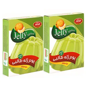 پودر ژله طالبی فرحزاد - 100 گرم بسته 2 عددی